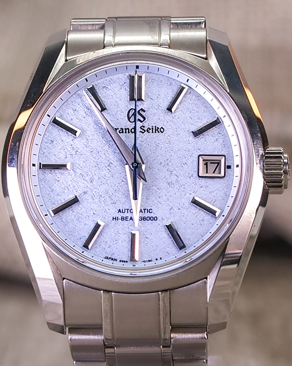 Grand Seiko Heritage Collection Sōkō Frost 40MM Blue Dial Steel Bracelet (SBGH295)