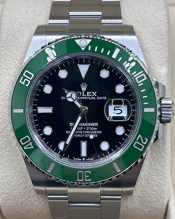 2024 Rolex Submariner Date "Starbucks" 41MM Black Dial Oyster Bracelet (126610LV)