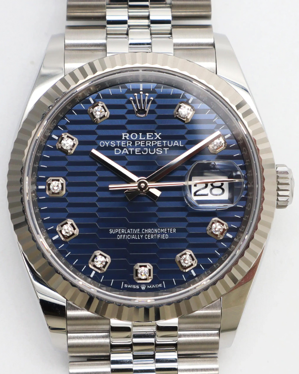 Rolex Datejust 36MM Blue Dial Jubilee Bracelet (126234)