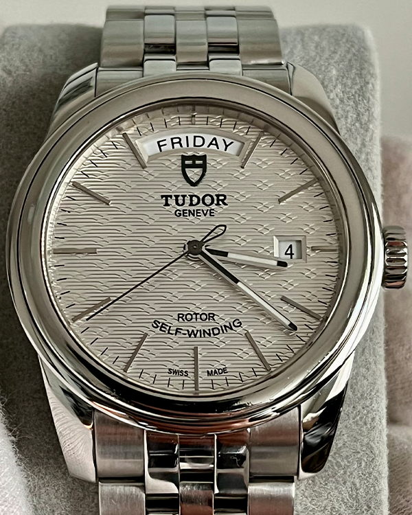 Tudor Glamour Date-Day Steel Silver Dial (M56000-0003)