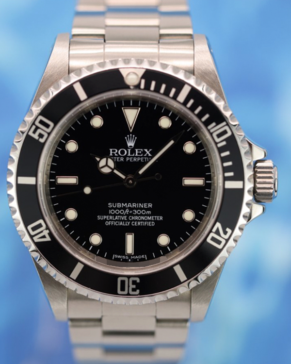 2008 Rolex Submariner No-Date 40MM Black Dial Steel Bracelet (14060M)