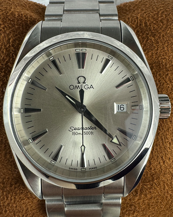 Omega Seamaster Aqua Terra 36MM Quartz Silver Dial Steel Bracelet (2518.30.00)