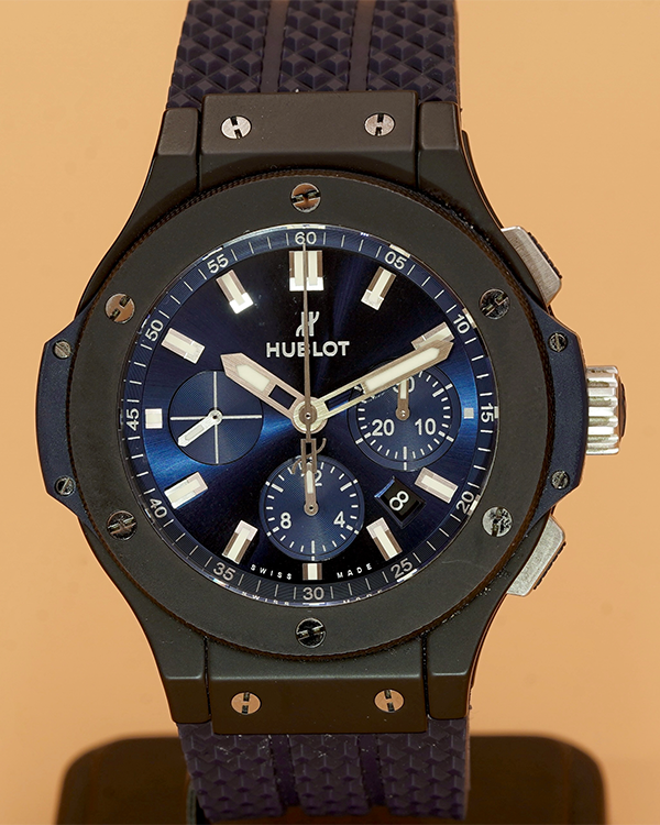 2019 Hublot Big Bang 44MM Strap Ceramic Blue Dial (301.C1.7170.LR)