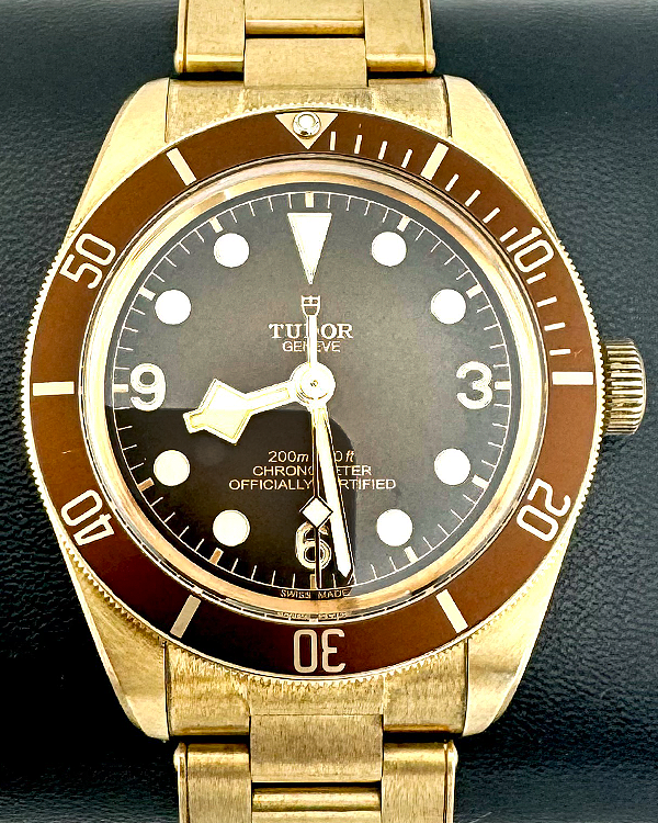 No Reserve - 2021 Tudor Black Bay Bronze 58 39MM Brown Dial Bronze Bracelet (79012M)