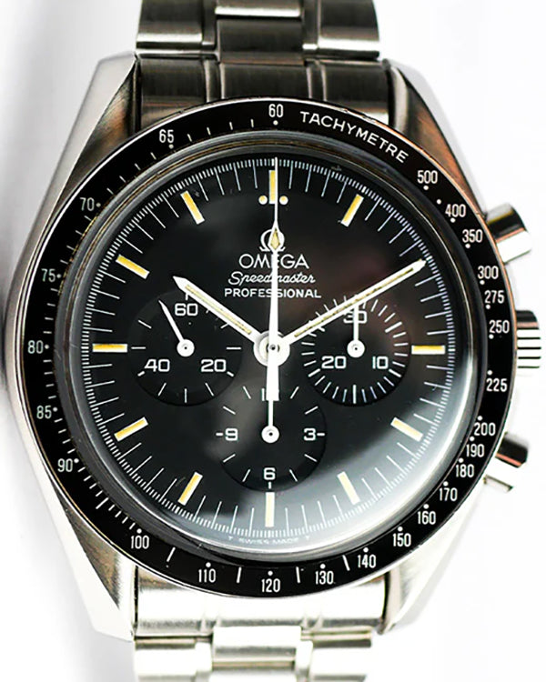 Omega Speedmaster Professional Moonwatch 42MM Black Dial Steel Bracelet (3590.50)