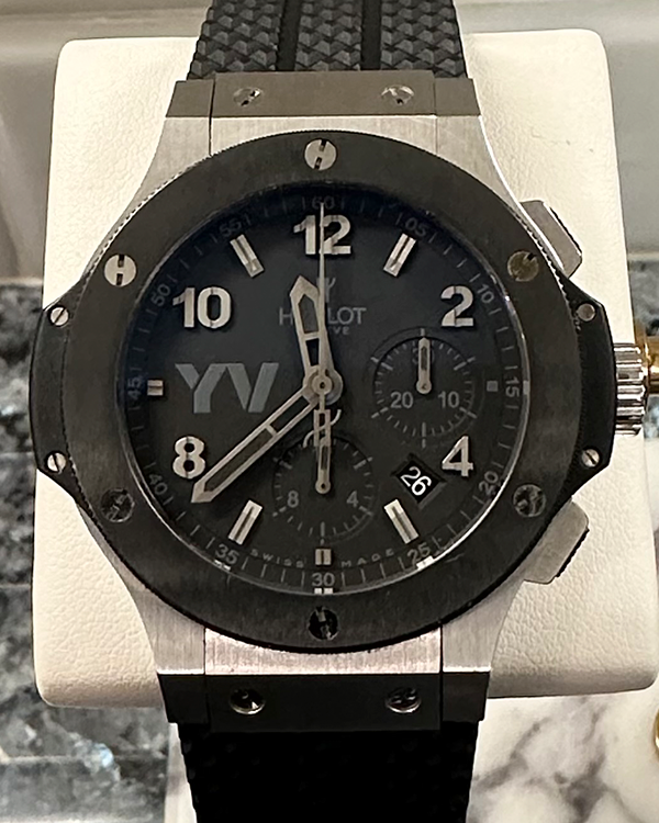 Hublot Big Bang "Yankee Victor" Limited Edition 44MM Black Dial Rubber Strap (301.YANKEE.VICTOR)