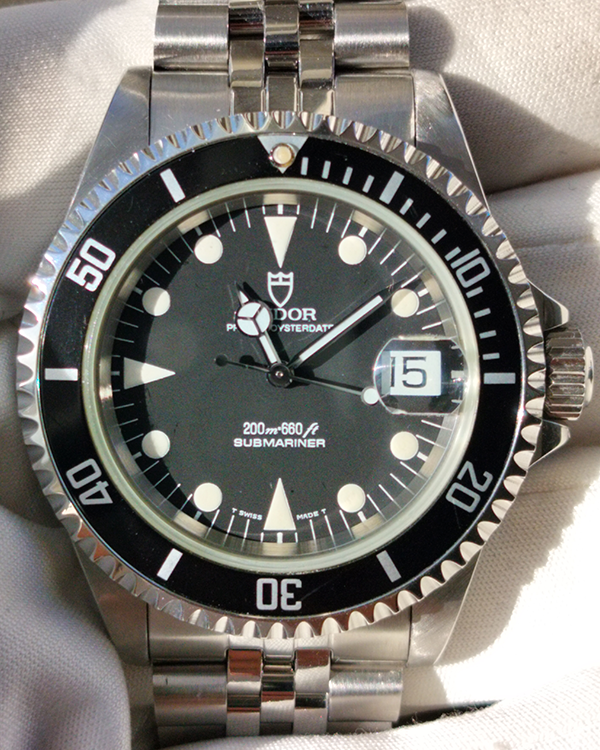 Tudor Submariner 40MM Black Dial Steel Bracelet (79190)