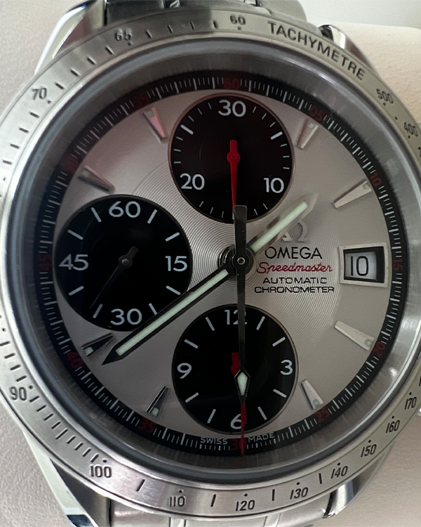 Omega Speedmaster Date Steel Silver Dial (3211.31.00)