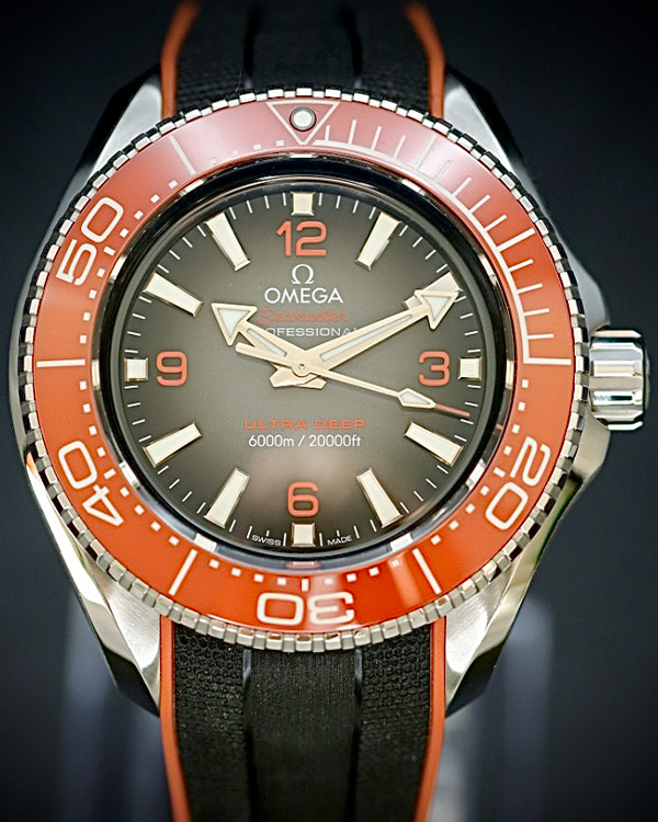 Omega Seamaster Planet Ocean 6000M 45.5MM Grey Dial Rubber Strap (215.30.46.21.06.001)