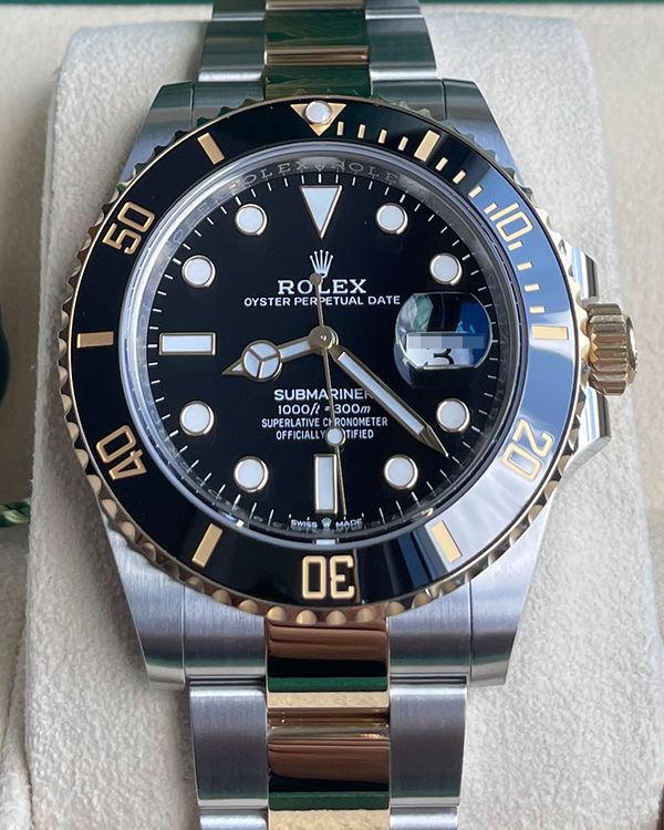 2023 Rolex Submariner Date 41mm Two - Tone Black Dial (126613LN)