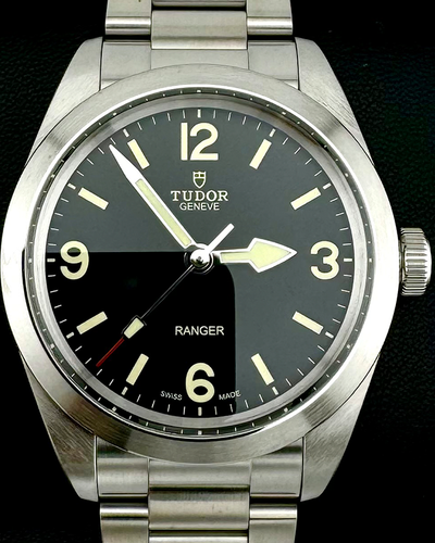 No Reserve - 2024 Tudor Ranger 39MM Black Dial Steel Bracelet (79950)