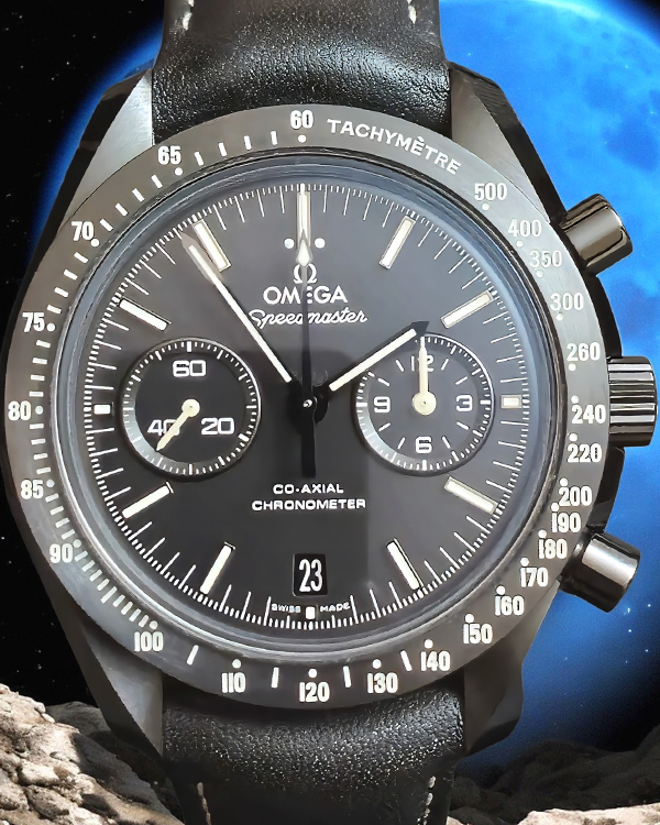 Omega Speedmaster Dark Side of the Moon 44.2MM Black Dial Leather Strap (311.92.44.51.01.004)