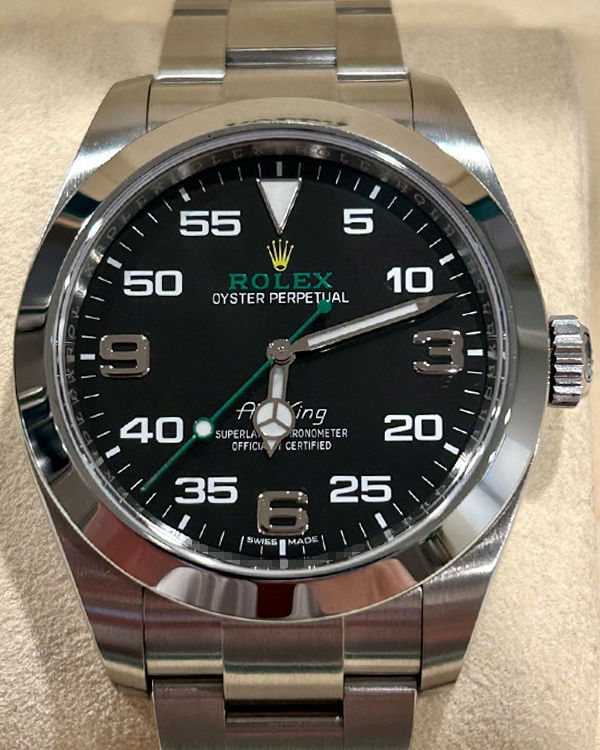 2018 Rolex Air-King 40MM Oystersteel Black Dial (116900)