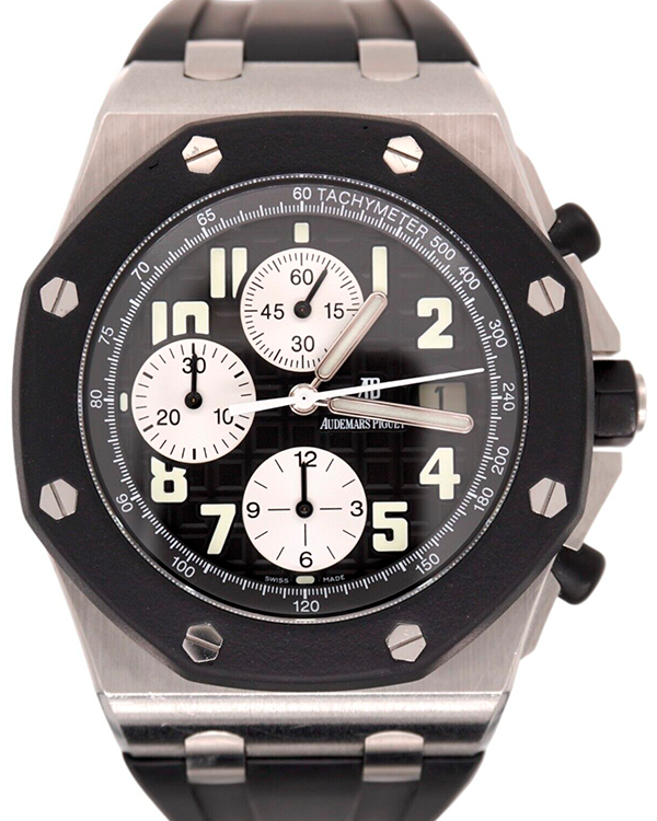 2010 Audemars Piguet Royal Oak Offshore Chronograph 42MM Black Dial Rubber Strap (25940SK.00.D002CA.01.A)