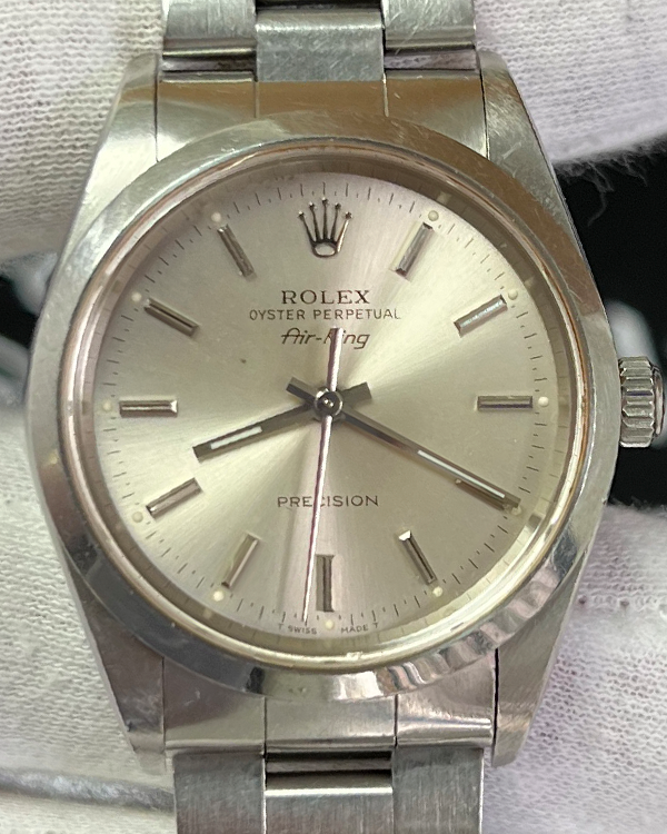 Rolex Air-King 34MM Silver Dial Steel Bracelet (14000)