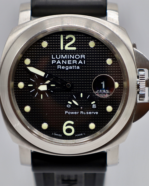 2005 Panerai Luminor Power Reserve Regatta 2005 99/500 Steel Black Dial (PAM00222)