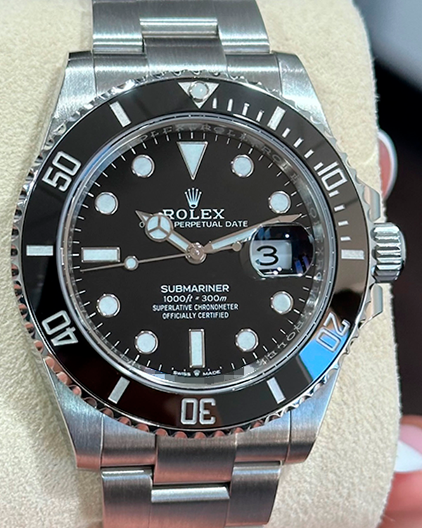 2021 Rolex Submariner Date 41MM Black Dial Oyster Bracelet (126610LN)