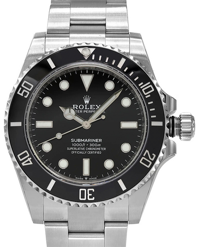 Rolex Submariner No Date 41MM Black Dial Oyster Bracelet (124060)