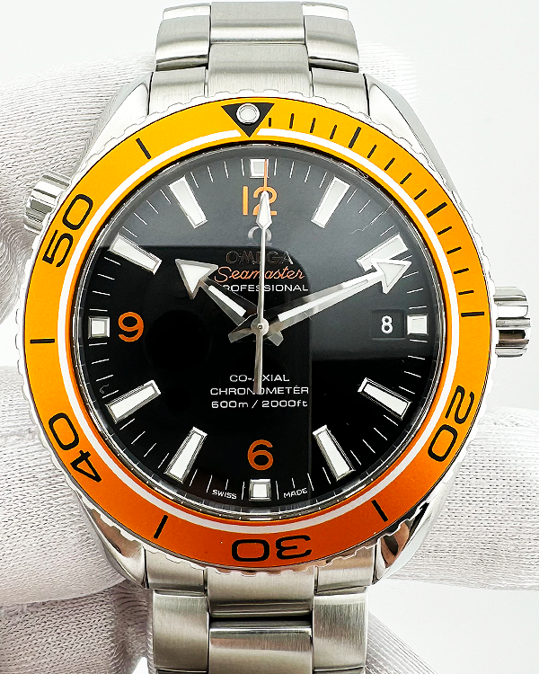 Omega Seamaster Planet Ocean 600M 45.5MM Black Dial Steel Bracelet (232.30.46.21.01.002)