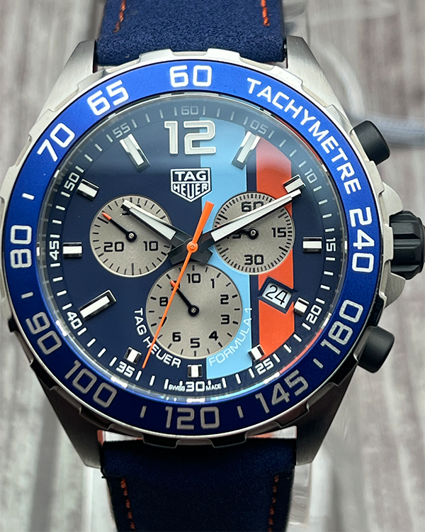 2022 TAG Heuer Formula 1 43MM Strap Steel Blue Dial (CAZ101N.FC8243)