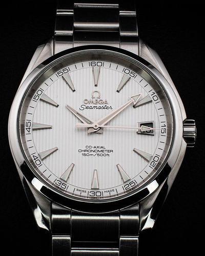 2014 Omega Seamaster Aqua Terra 41.5MM Silver Dial Steel Bracelet (231.10.42.21.02.001)