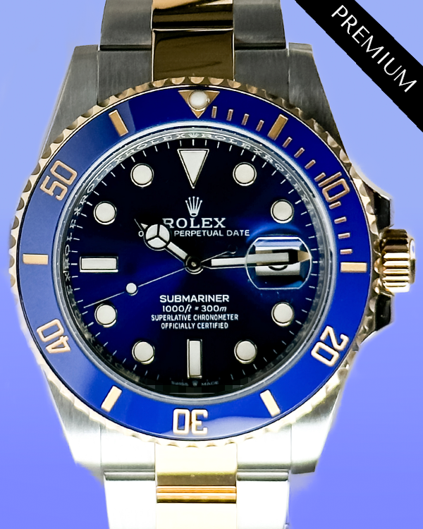 2024 Rolex Submariner Date "Bluesy" 41MM Blue Dial Two-Tone Oyster Bracelet (126613LB)