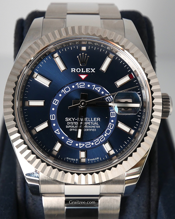 2024 Rolex Sky-Dweller 42MM Blue Dial Oyster Bracelet (336934)