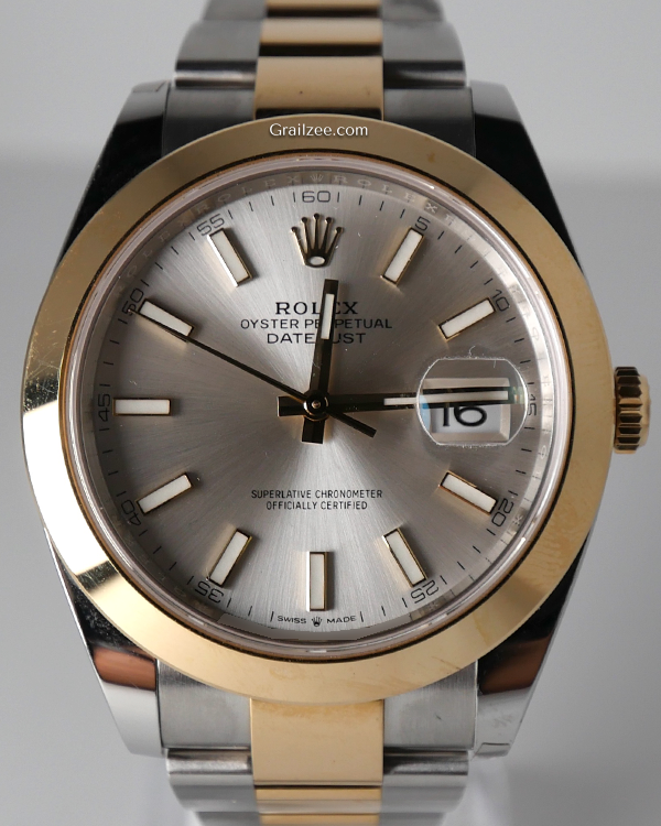 2023 Rolex Datejust 41MM Sundust Dial Two-Tone Oyster Bracelet (126303)