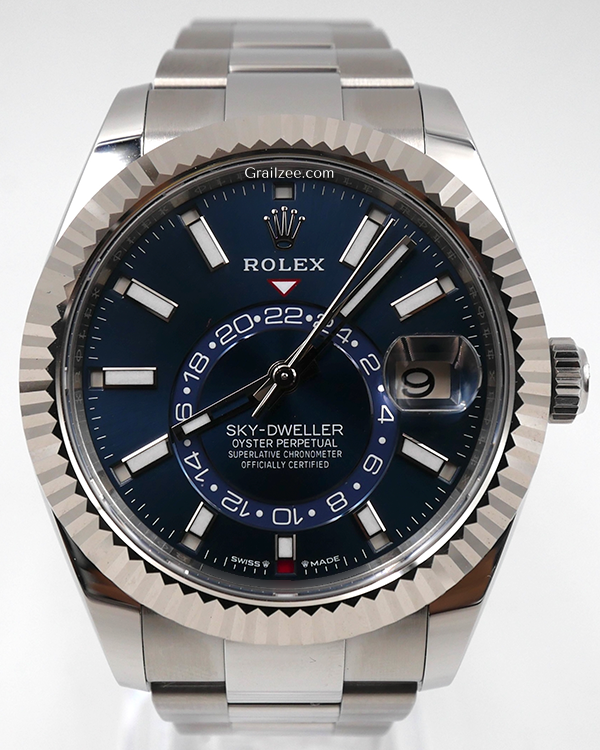 2024 Rolex Sky-Dweller 42MM Blue Dial Oyster Bracelet (336934)