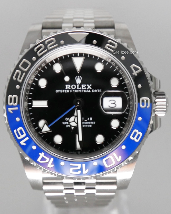 2024 Rolex GMT-Master II "Batgirl" 40MM Black Dial Jubilee Bracelet (126710BLNR)