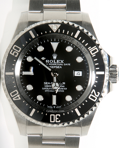 2010 Rolex Sea-Dweller Deepsea 44MM Black Dial Oyster Bracelet (126660)