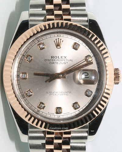 Rolex Datejust 41MM Silver Dial Two-Tone Jubilee Bracelet (126331)