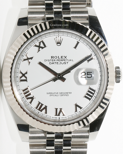 Rolex Datejust 41MM White Dial Jubilee Bracelet (126334)