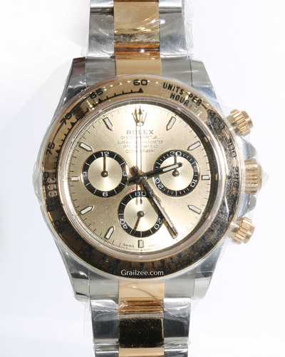 2023 Rolex Cosmograph Daytona 40MM Champagne Dial Two-Tone Bracelet  (126503)