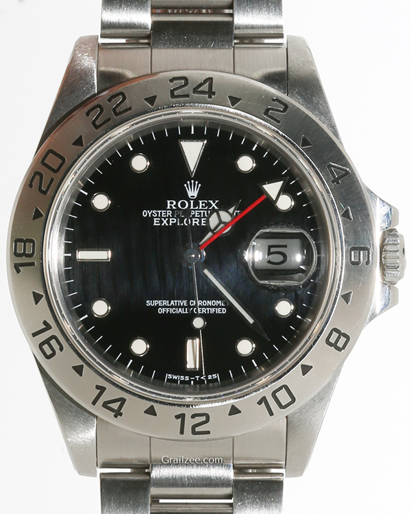 Rolex Explorer II 40MM Black Dial Oyster Bracelet (16570)