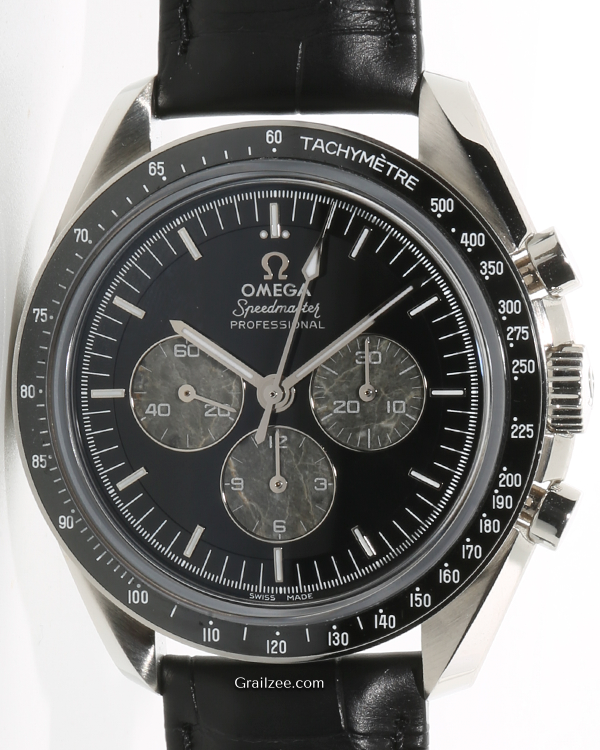 Omega Speedmaster Professional Moonwatch 42MM Black Dial Leather Strap (311.93.42.30.99.001)