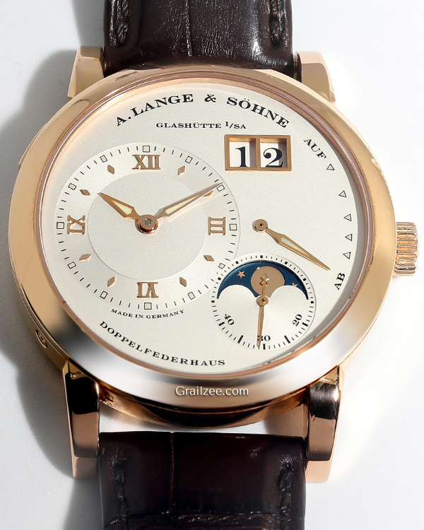 A. Lange & Söhne Lange 1 38.5MM Silver Dial Leather Strap (109.032)