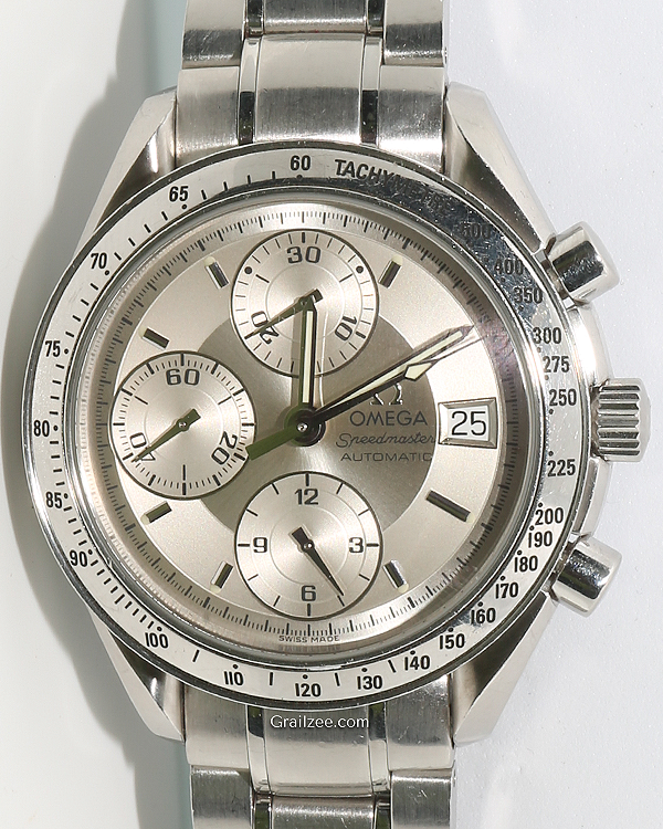 Omega Speedmaster Date 39MM Silver Dial Steel Bracelet (3513.30.00)