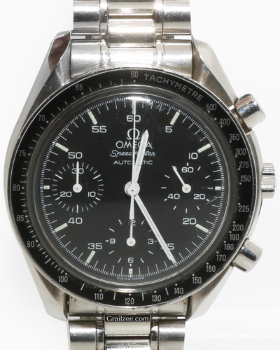 Omega Speedmaster Reduced 39MM Black Dial Steel Bracelet (3510.50.00)