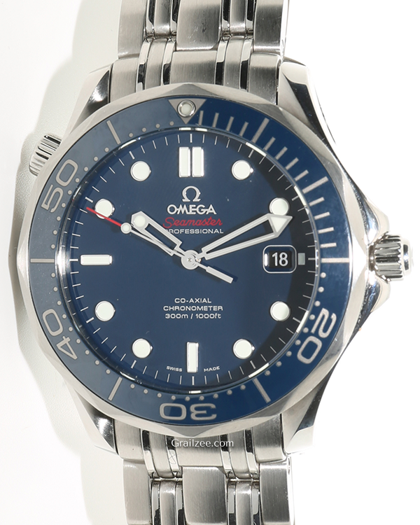 Omega Seamaster Diver 300M 41MM Blue Dial Steel Bracelet (212.30.41.20.03.001)