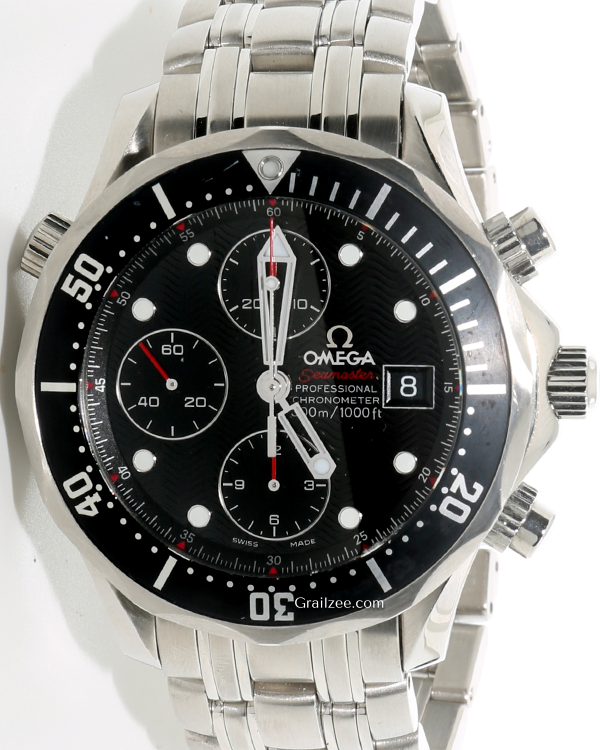 Omega Seamaster Diver 300M 41.5MM Black Dial Steel Bracelet (213.30.42.40.01.001)