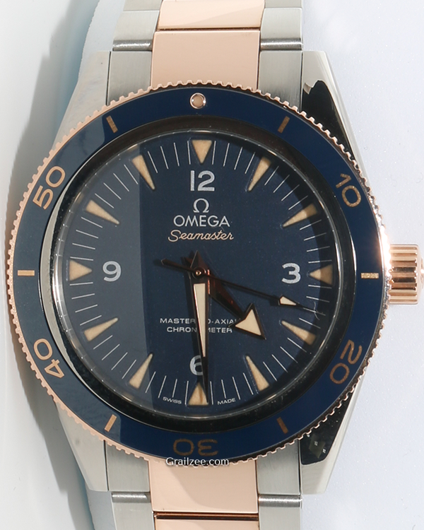 Omega Seamaster 300 41MM Blue Dial Titanium Bracelet (233.60.41.21.03.001)