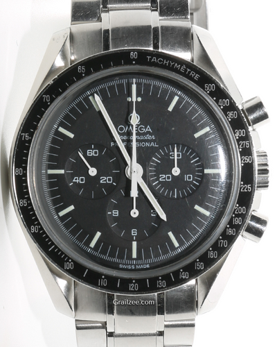 Omega Speedmaster Professional Moonwatch 42MM Black Dial Steel Bracelet (3570.50.00)