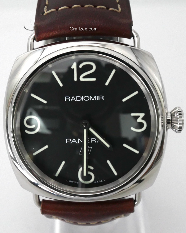 2021 Panerai Radiomir 45MM Black Dial Leather Strap (PAM00753)