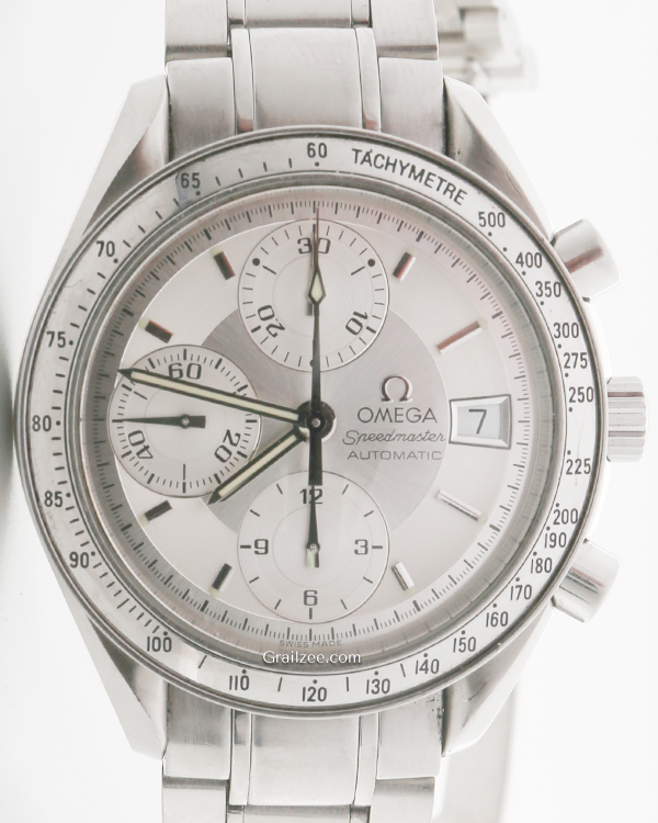 Omega Speedmaster Date 39MM Silver Dial Steel Bracelet (3513.30.00)