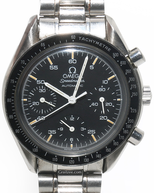 Omega Speedmaster Reduced 39MM Black Dial Steel Bracelet (3510.50.00)