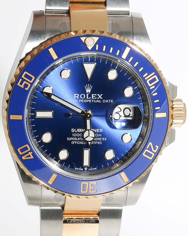 Rolex Submariner Date "Bluesy" 41MM Blue Dial Two-Tone Oyster Bracelet (126613LB)