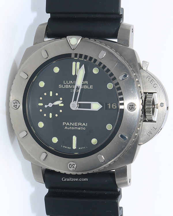 2024 Panerai Luminor Submersible 1950 L.E 47MM Black Dial Rubber Strap (PAM00364)