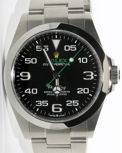 2023 Rolex Air-King 40MM Black Dial Oyster Bracelet (126900)