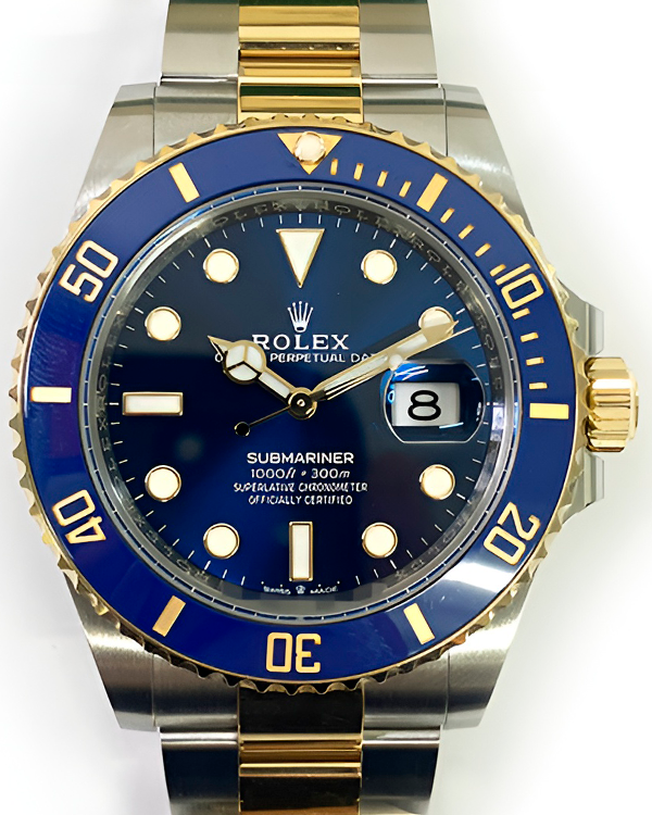 2023 Rolex Submariner Date "Bluesy" 41MM Blue Dial Two-Tone Oyster Bracelet (126613LB)